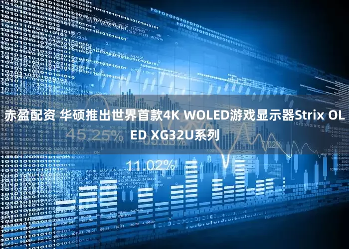 赤盈配资 华硕推出世界首款4K WOLED游戏显示器Strix OLED XG32U系列