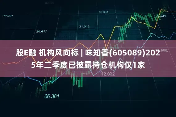 股E融 机构风向标 | 味知香(605089)2025年二季度已披露持仓机构仅1家
