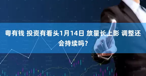 粤有钱 投资有看头1月14日 放量长上影 调整还会持续吗？